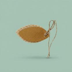 Jute ovale labels